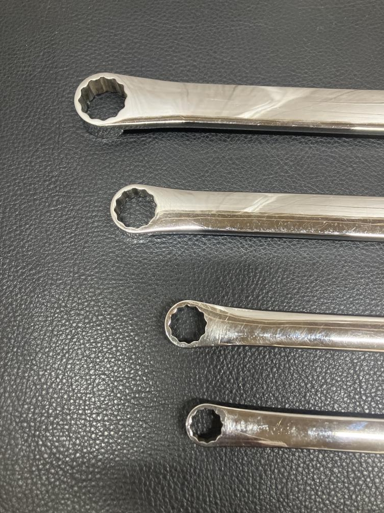Snap-On ロングストレートメガネレンチ 4本セット XDHFM1012～1719の