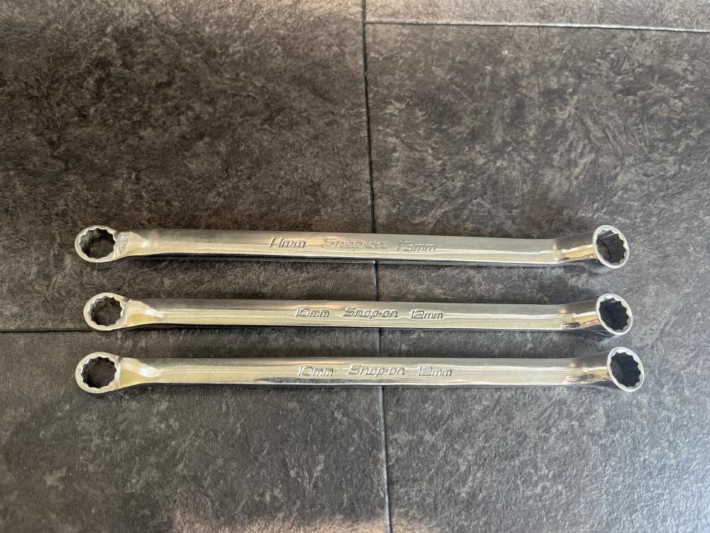 Snap-on スナップオン 10度オフセットメガネレンチ XBM1417A×2 1719A 