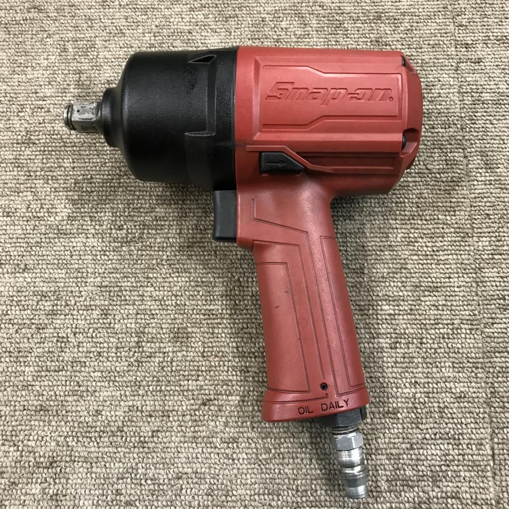 【公式直営】中古品 Snap-on スナップオン 1/2 エア インパクトレンチ レッド MG325 本体