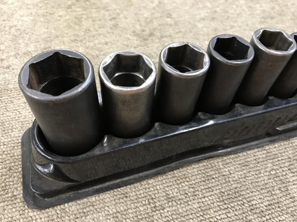 スナップオン 3/8インパクト用ディープソケット 10点 SIMFM24-12の中古 