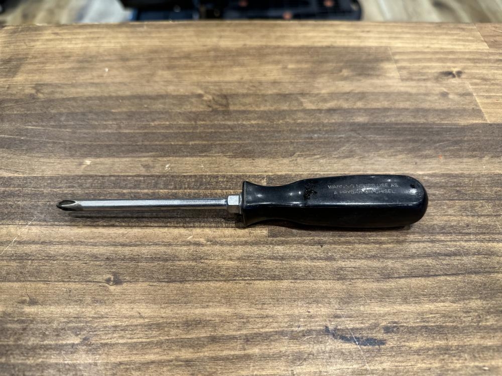 中古良品 Snap-on スナップオン ドライバーグリップ 中サイズ 黒
