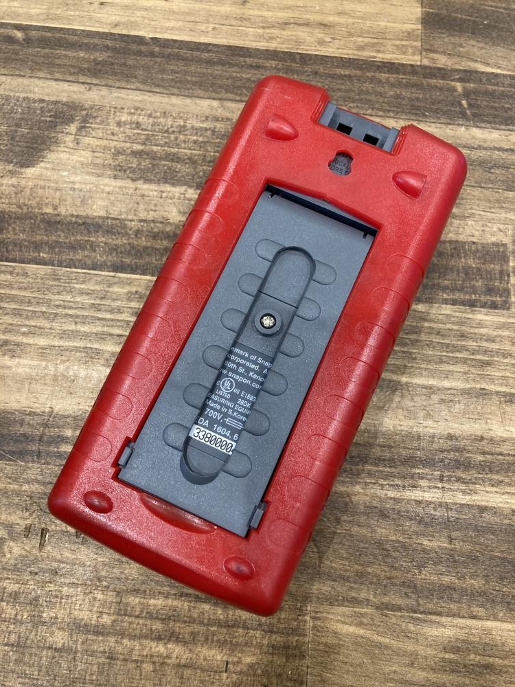 Snap-on デジタルマルチメータ EEDM525Eの中古 中古C傷汚れあり Snap-on デジタルマルチメータ EEDM525Eの中古 中古C傷汚れあり