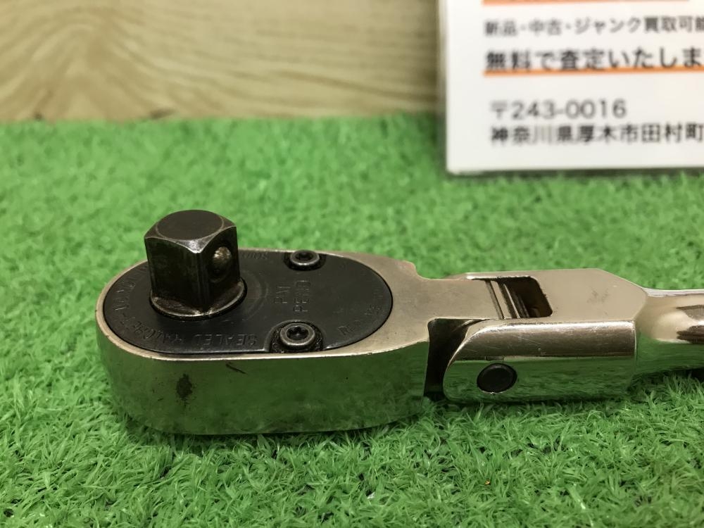 スナップオン 3/8差込みラチェット ロック機能付き FX80の中古