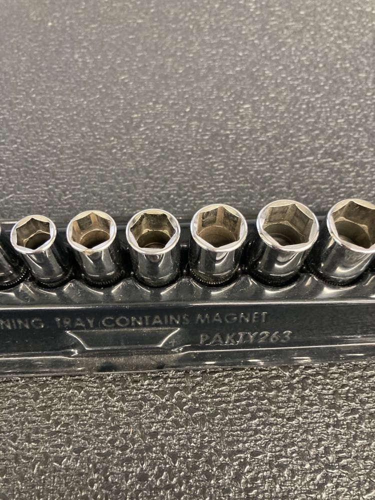 Snap-on 1/4シャローソケット12個 TMMシリーズ 5mm-15mmの中古 中古B