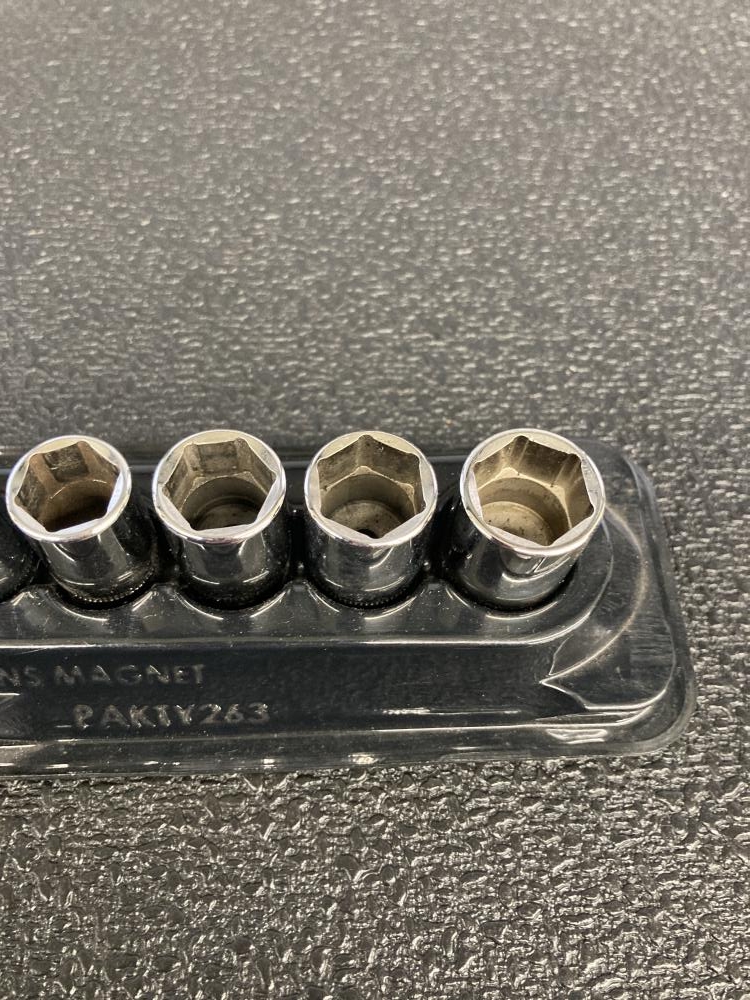 Snap-on 1/4シャローソケット12個 TMMシリーズ 5mm-15mmの中古 中古B