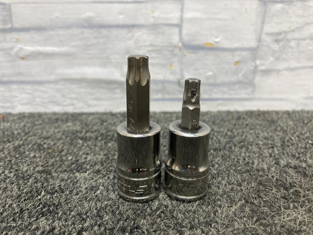スナップオン Snap-on 3／8トルクスソケット2個セット FTX30E FTX45Eの
