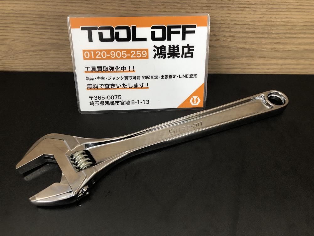 Snap-on スナップオン モンキーレンチ AD12BAの中古 中古C傷汚れあり