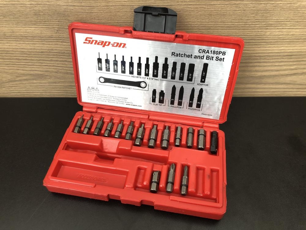 Snap-on スナップオン ビットケースセット PB46A他の中古 中古C傷汚れ