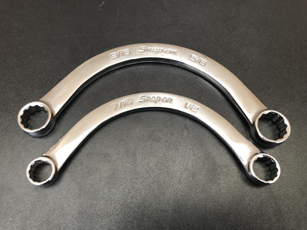 【値下げ】スナップオンsnap-on  ハーフムーンレンチセット Snap-on スナップオン ハーフムーンレンチ2本セット CX（1416・1820