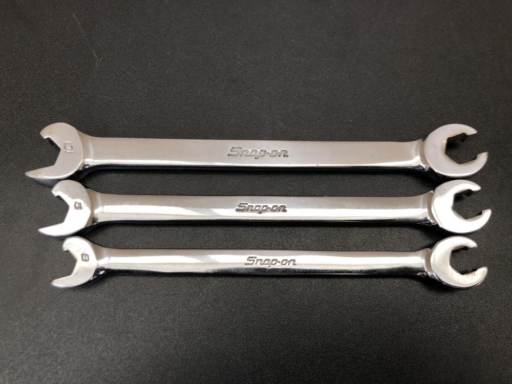 Snap-on スナップオン フレアナットコンビネーションレンチ3本セット