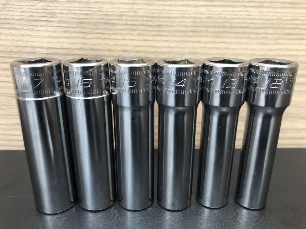 Snap-on ディープソケット7本セット TSM（12～17）の中古 中古C傷汚れ  