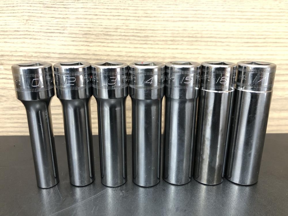 Snap-on ディープソケット7本セット TSM（10・12～17）の中古 中古C傷