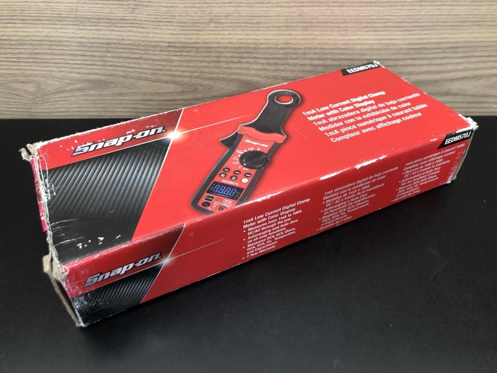 Snap-on デジタル クランプオンメーター EEDM570Jの中古 中古C傷汚れ