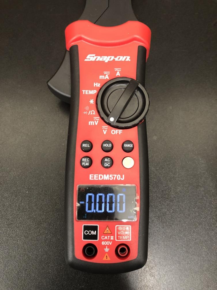 Snap-on デジタル クランプオンメーター EEDM570Jの中古 中古C傷汚れ 