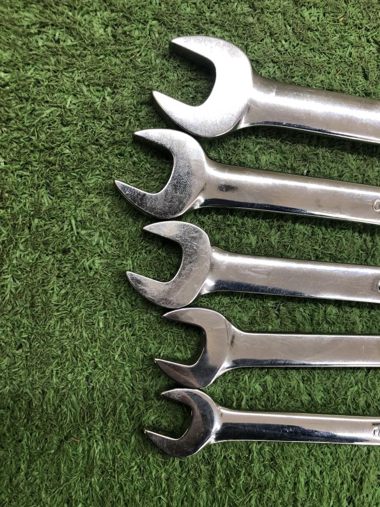 Snap-on スナップオン100周年　コンビネーションレンチ OSHM（100～190）の中古 コンビネーションレンチ10本セット Snap-on メンテナンス