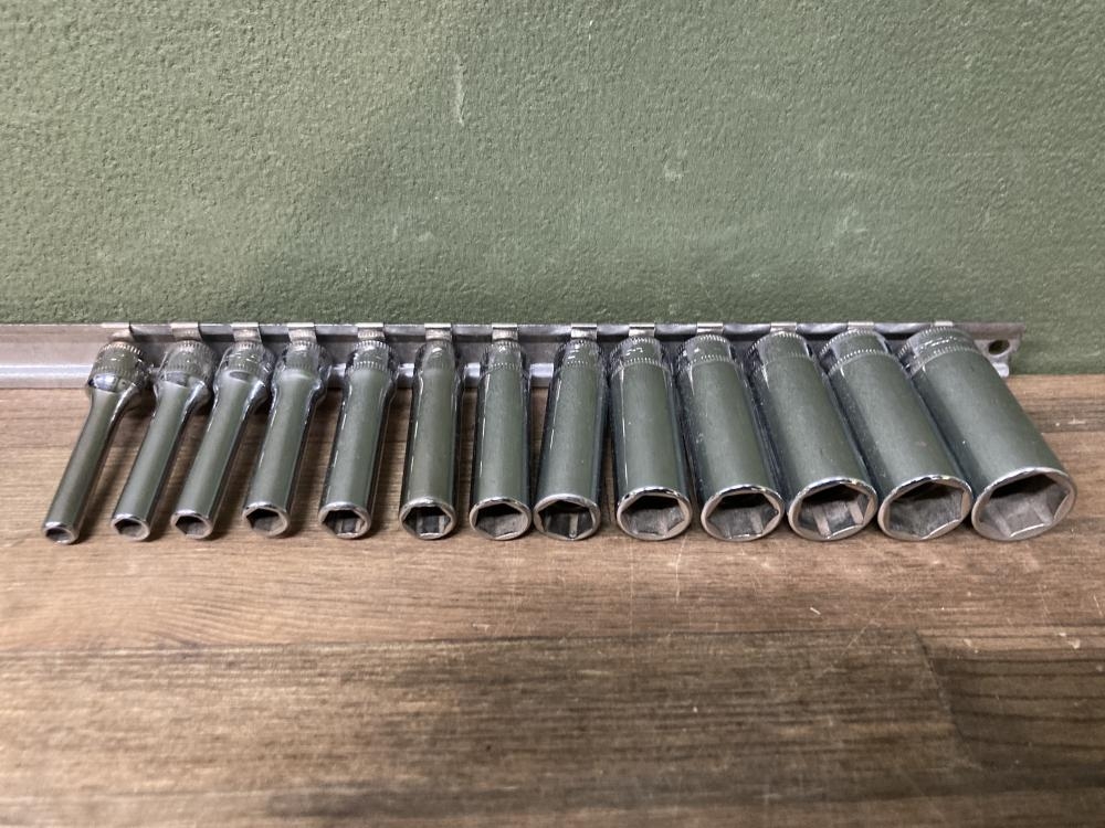 スナップオン Snap-on 1/4 ディープソケット 13個セット STMM～ 現状品 