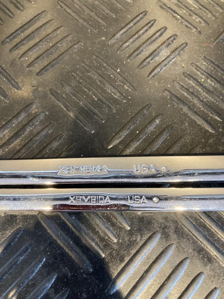 Snap-on オフセットメガネレンチ 2本 XBM810A XBM1214Aの中古 中古A(美
