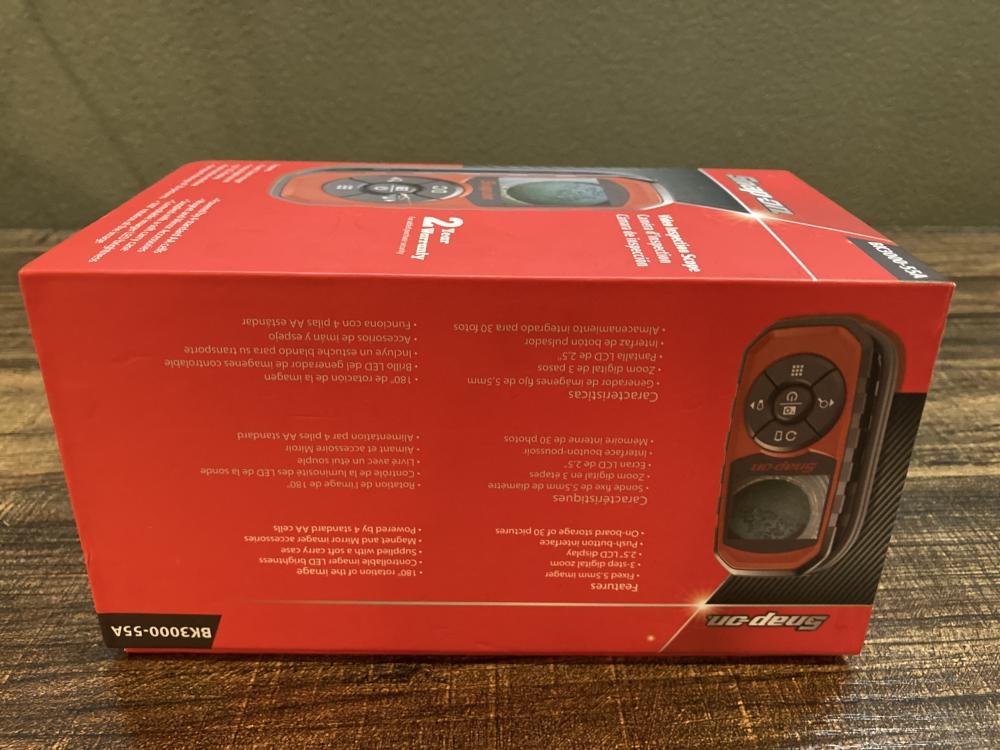 スナップオン デジタルインスペクションスコープ BK3000-55Aの中古 未