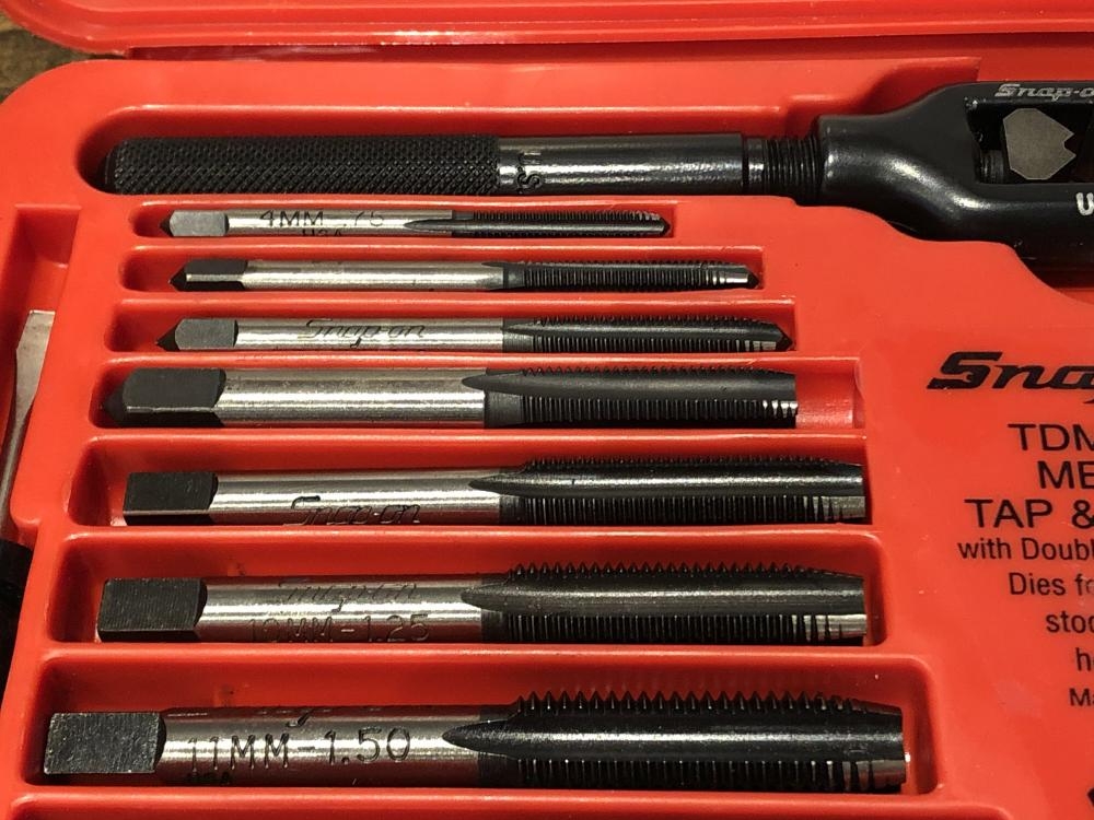 スナップオン タップダイスセット TDM-117Aの中古 中古A(美品 