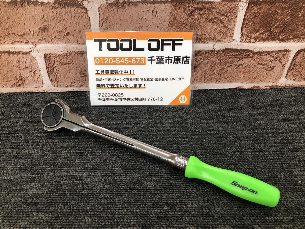 スナップオン 3/8スイベルラチェット FHNFD100の中古 未使用品 《千葉