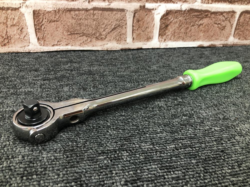 【中古】スナップオン Snap-on FHNFD100 3/8ラウンドスイベルラチェット 限定品 スナップオン 3/8スイベルラチェット FHNFD100の中古 未使用品 《千葉