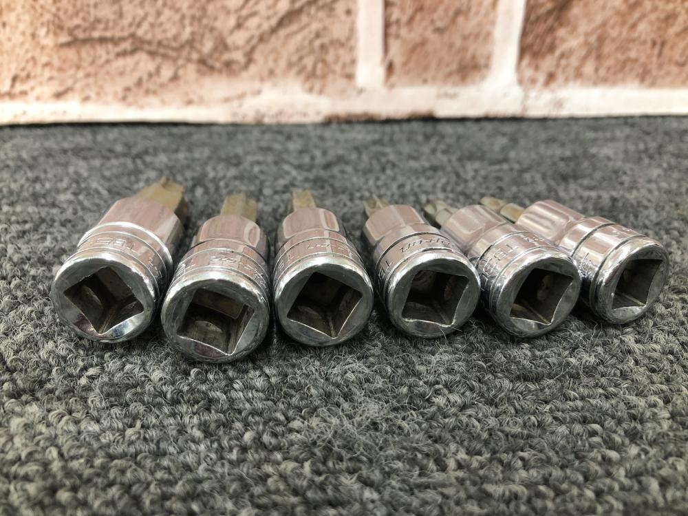 スナップオン Snap-on 3/8トルクスソケットセット 6個セット FTXB55E