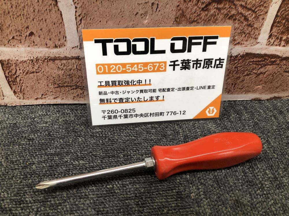 スナップオン Snap-on プラスドライバー DES309246の中古 中古C傷汚れあり 《千葉・市原》中古工具販売の専門店│ ツールオフ千葉市原店  ｜中古工具販売のツールオフ