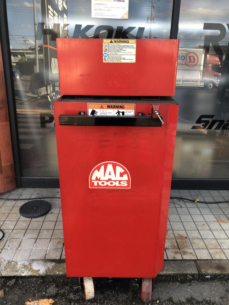 MACTOOLS マックツール Snap-on スナップオ ロールキャブ ミドルチェスト MB7200 チェストおそらくKRA3063の中古 ジャンク  《埼玉・川越》中古工具販売の専門店│ ツールオフ川越店 ｜中古工具販売のツールオフ