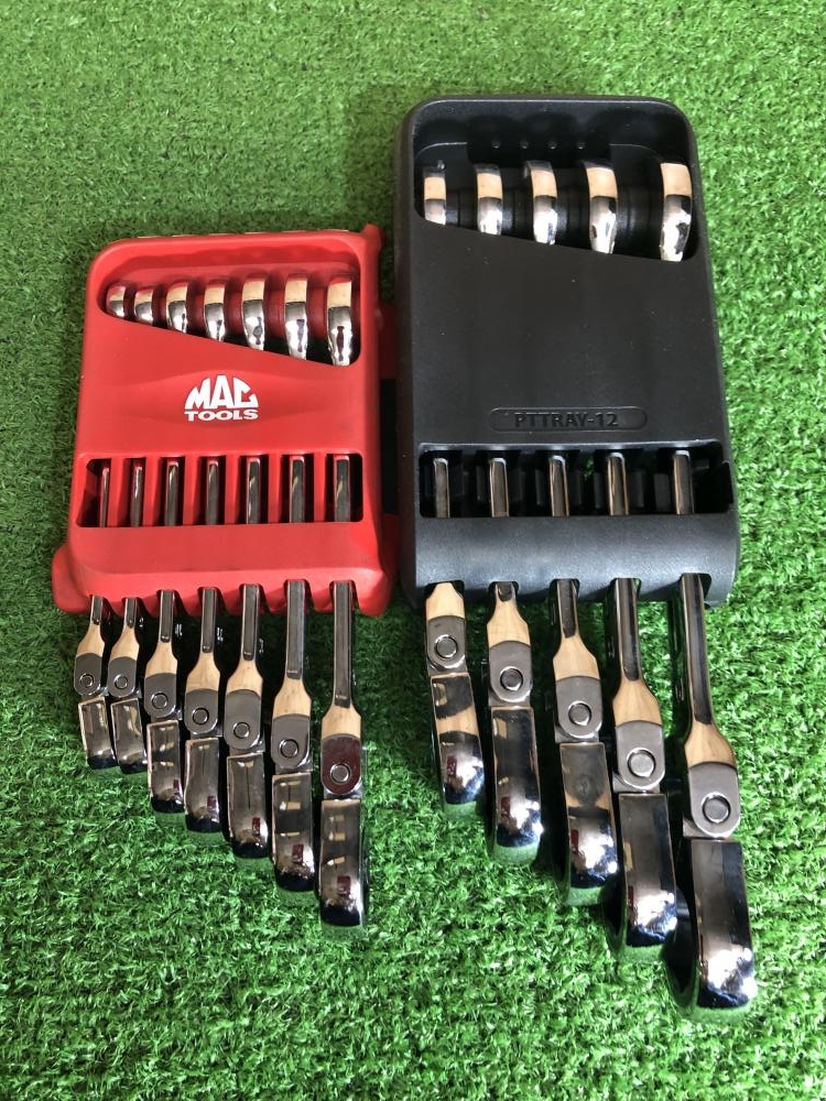 MACTOOLS マックツール フレキシブルラチェットレンチ12本セット RWF67/68/610/611/612/613/614/6の中古  中古B使用感あり 《埼玉・川越》中古工具販売の専門店│ ツールオフ川越店 ｜中古工具販売のツールオフ