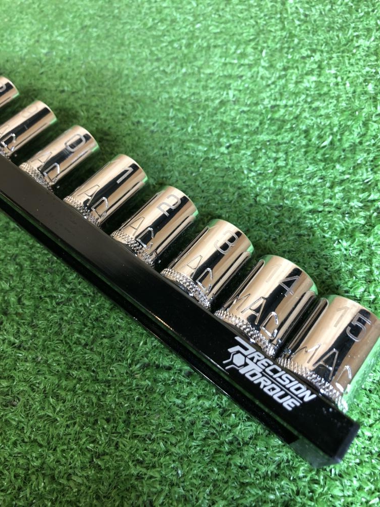 値下げしました！【中古】マックツールズ MACTOOLS M65MMRPT〜M615MMRPT 1/4 ノンスリップソケット 12点セット 正規輸入品] MAC TOOLS（マックツールズ） 1/4