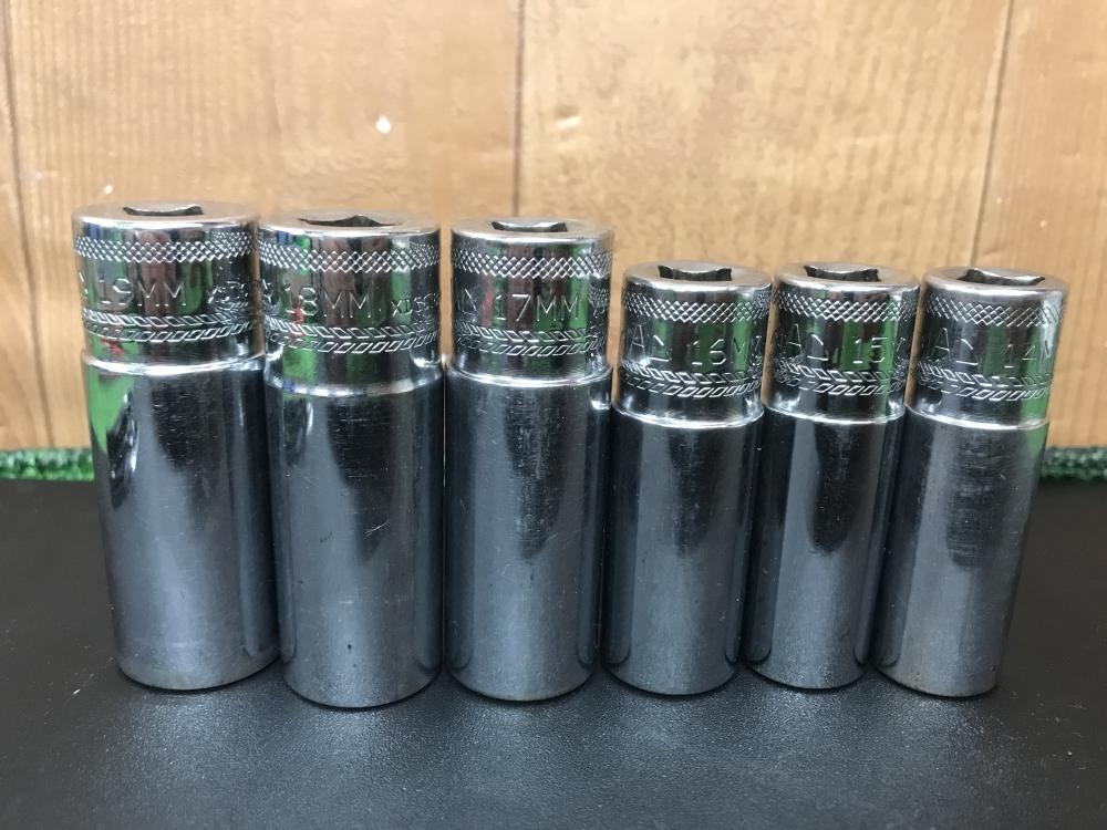 マックツール MACTOOLS 3/8ディープソケットセット XDG66MM~XDG619MMの