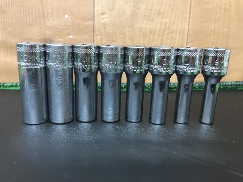 【中古】MACTOOLS ﾏｯｸﾂｰﾙ SXDM146BRPT ﾃﾞｨｰﾌﾟｿｹｯﾄ【ハンズクラフト沖縄豊見城店】 マックツール MACTOOLS 3/8ディープソケットセット XDG66MM~XDG619MMの
