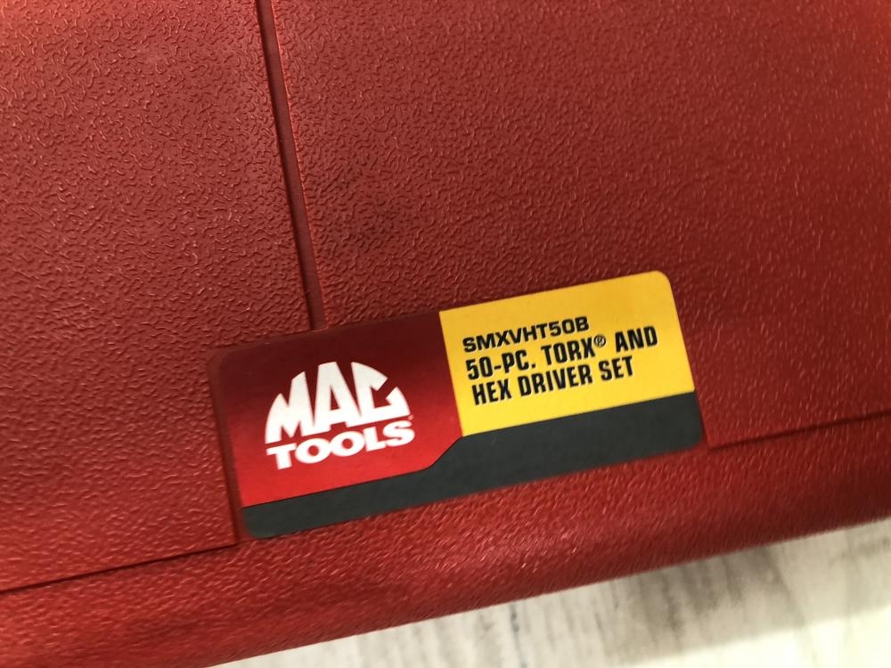 MACTOOLS 50Pc.マスター トルクス ヘックス ドライバーセット 