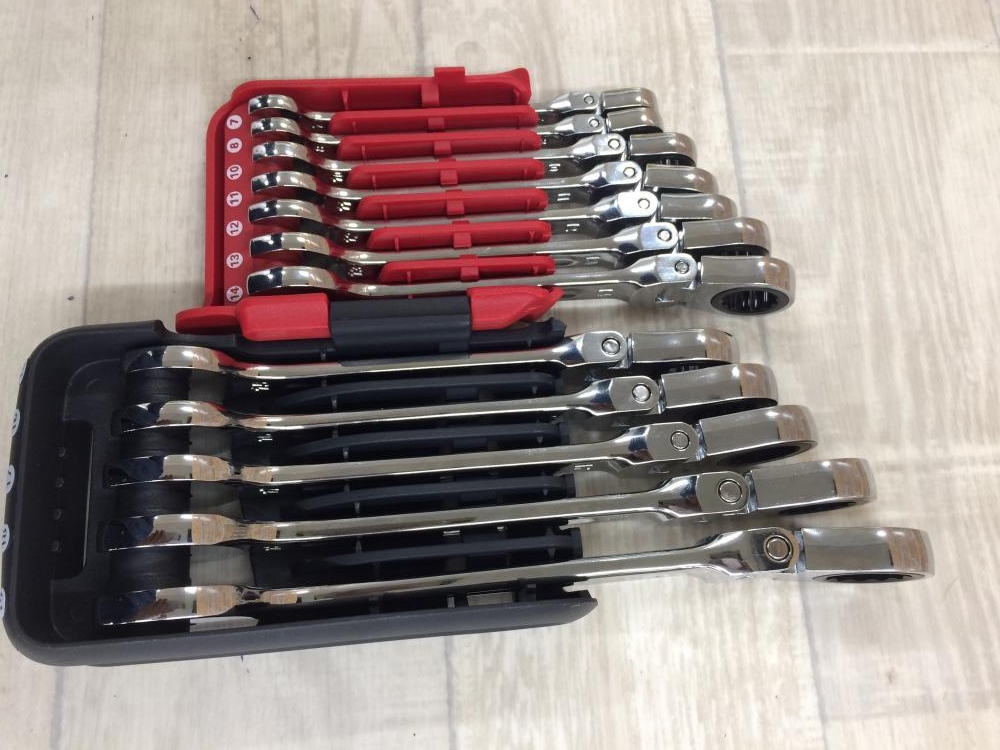 MAC Tools マックツール 首振り板ラチェット 12本セット - 工具 