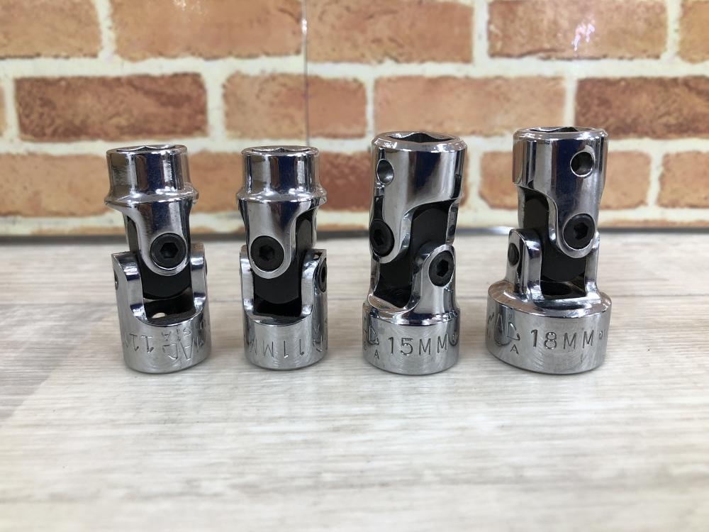 MACTOOLS 3/8ユニバーサルソケット XU6 11MM・15・18の中古 中古B使用