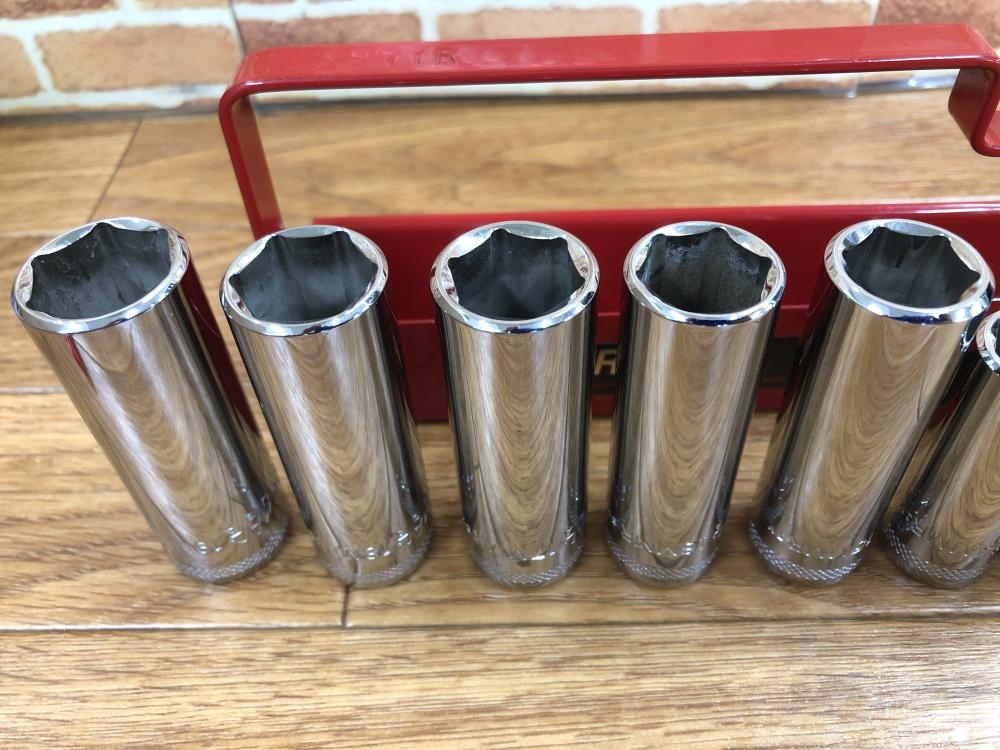 MACTOOLS 3/8ディープソケット 14個 XT7YR XD66MMR～XD619MMRの中古