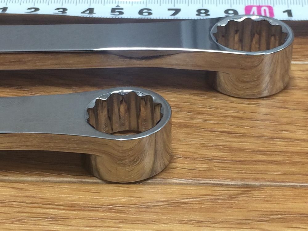 MACTOOLS ハイパフォーマンスストレートメガネレンチ 2本 BHFM1719PA