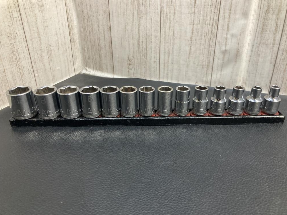 MACTOOLS 3/8ノンスリップソケットセット X66MMPT～X619MMPTの中古 中古B使用感あり 《横浜・青葉》中古工具販売の専門店│  ツールオフ横浜店 ｜中古工具販売のツールオフ