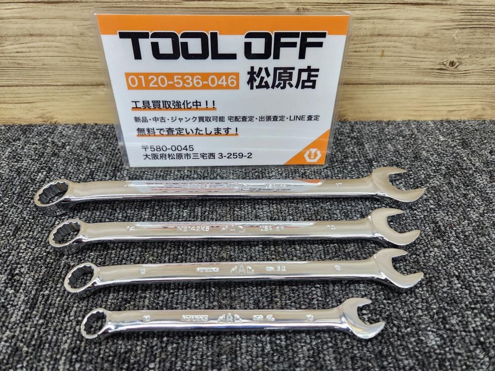 マックツール mac tools コンビネーションレンチ 14本セット - 工具 