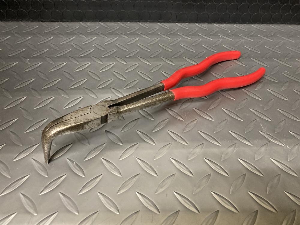 MACTOOLS 90度ベントノーズロングリーチプライヤー P114BN90の中古