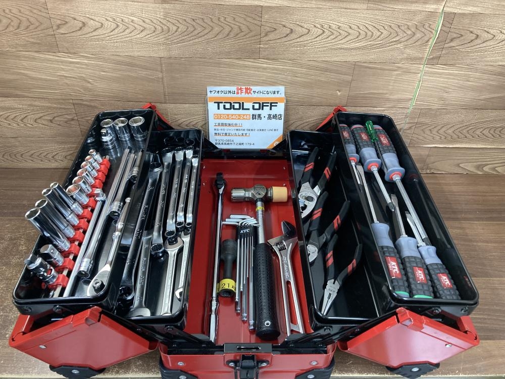 京都機械工具(KTC)工具セット40点 （KTC 工具セット SSK4523KGA