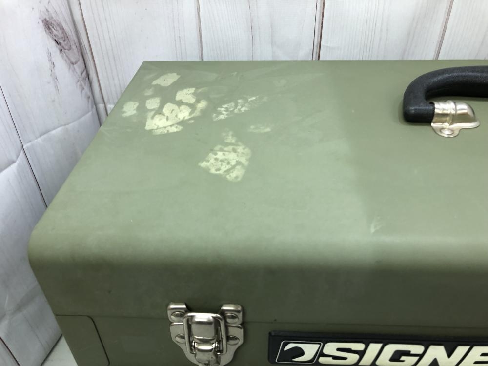 SIGNET 工具箱 工具セット ツールセット 3段 マットODグリーンの中古 SIGNET 工具箱 工具セット ツールセット 3段 マットODグリーンの中古