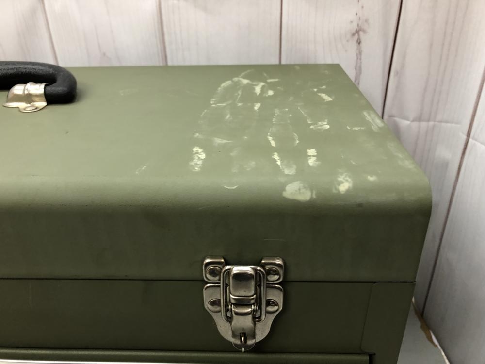 SIGNET 工具箱 工具セット ツールセット 3段 マットODグリーンの中古