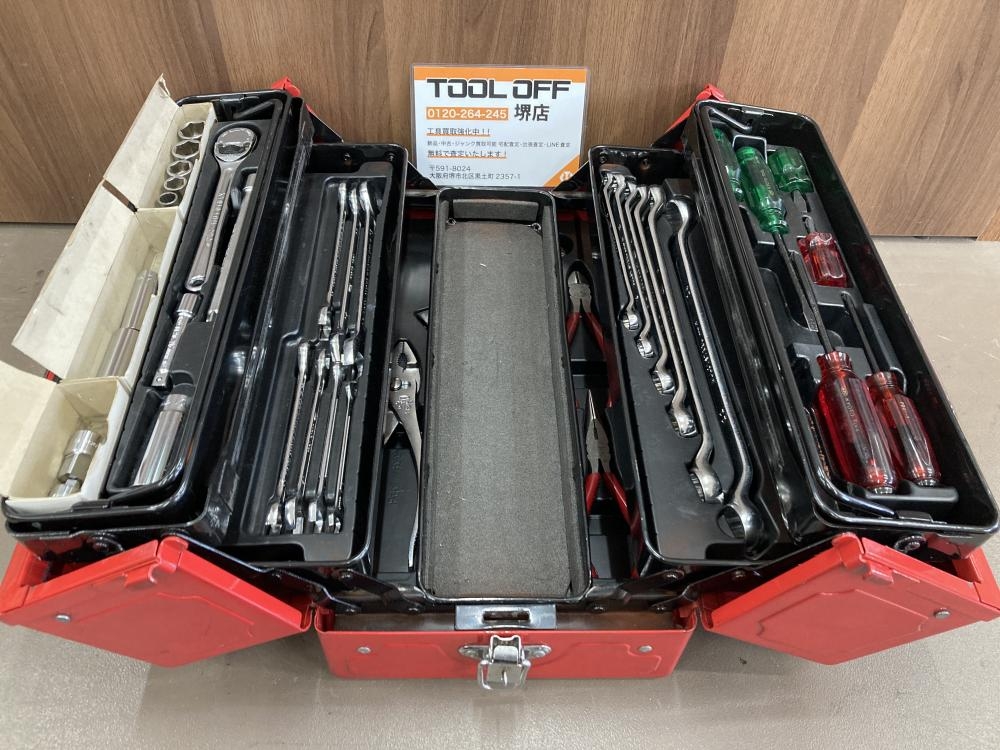 ktc 工具箱 NOBILI Kyoto Machine Tools (KTC) 9.5 sq. Standard Tool Set (Double