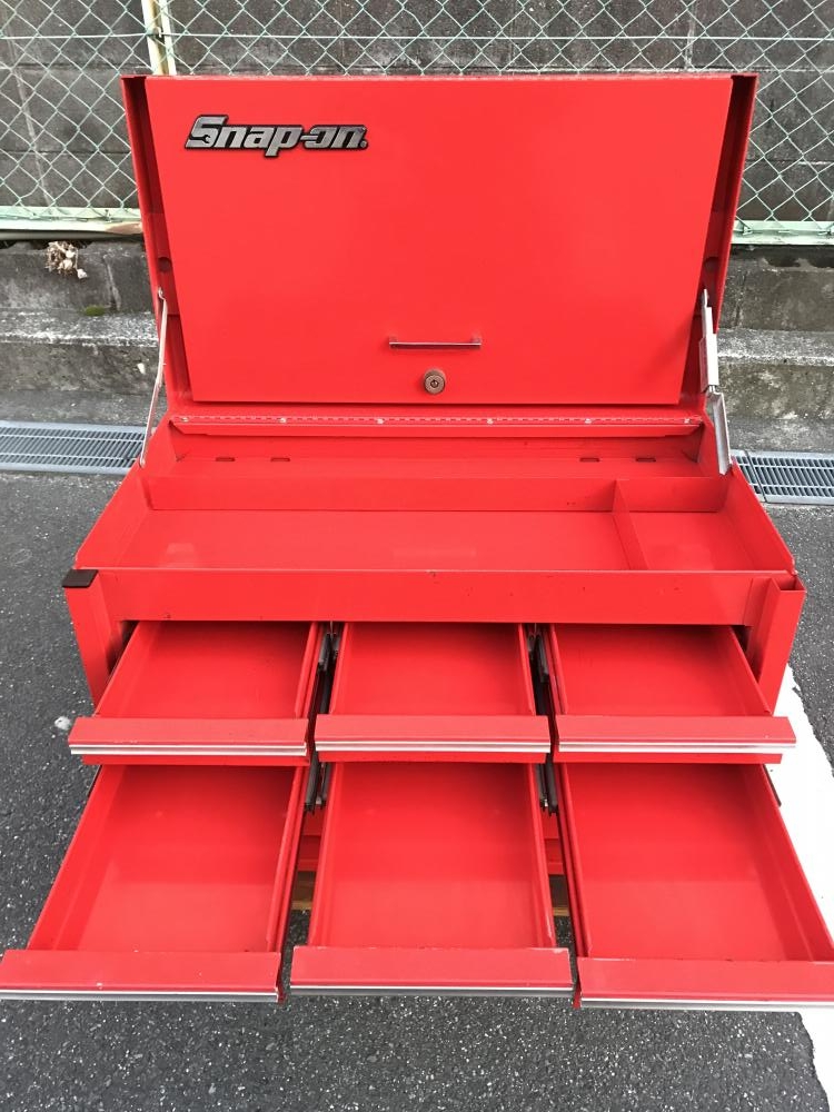 Snap-on スナップオン 5段トップチェスト 工具箱 KRA59Kの中古 中古B使用感あり 《大阪・松原》中古工具販売の専門店│ツールオフ松原店  ｜中古工具販売のツールオフ