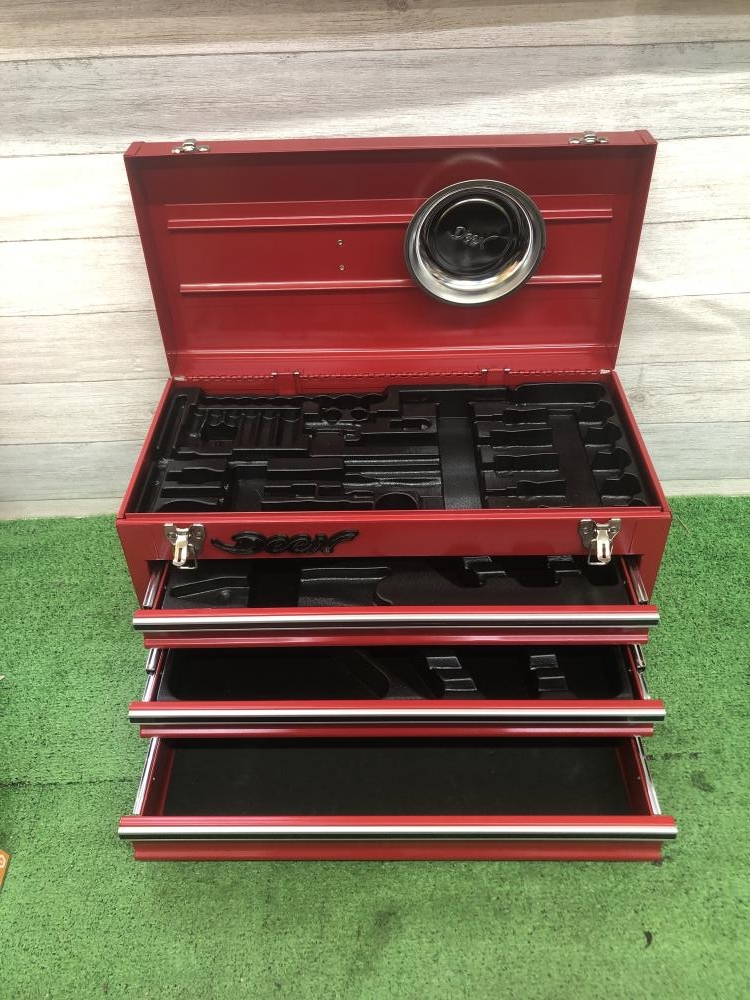 Deen 工具箱 ツールボックス 黒 (中古) - メンテナンス用品