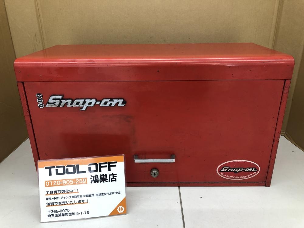 Snap-on スナップオン トップチェスト KRA58Hの中古 中古C傷汚れあり 《埼玉・鴻巣》中古工具販売の専門店│ ツールオフ鴻巣店 ｜中古工具 販売のツールオフ