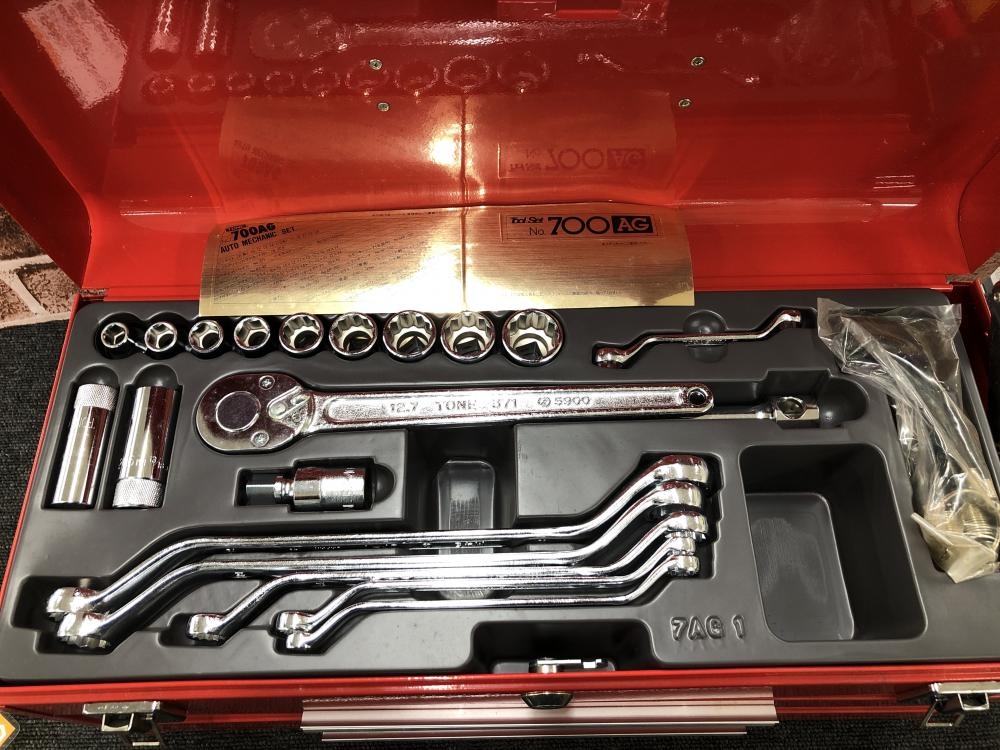 トネ TONE 工具セット ツールセット AUTO MECHANIC SET 700AG ※長期保管品の中古 未使用品 《千葉・市原》中古工具販売の専門 店│ ツールオフ千葉市原店 ｜中古工具販売のツールオフ