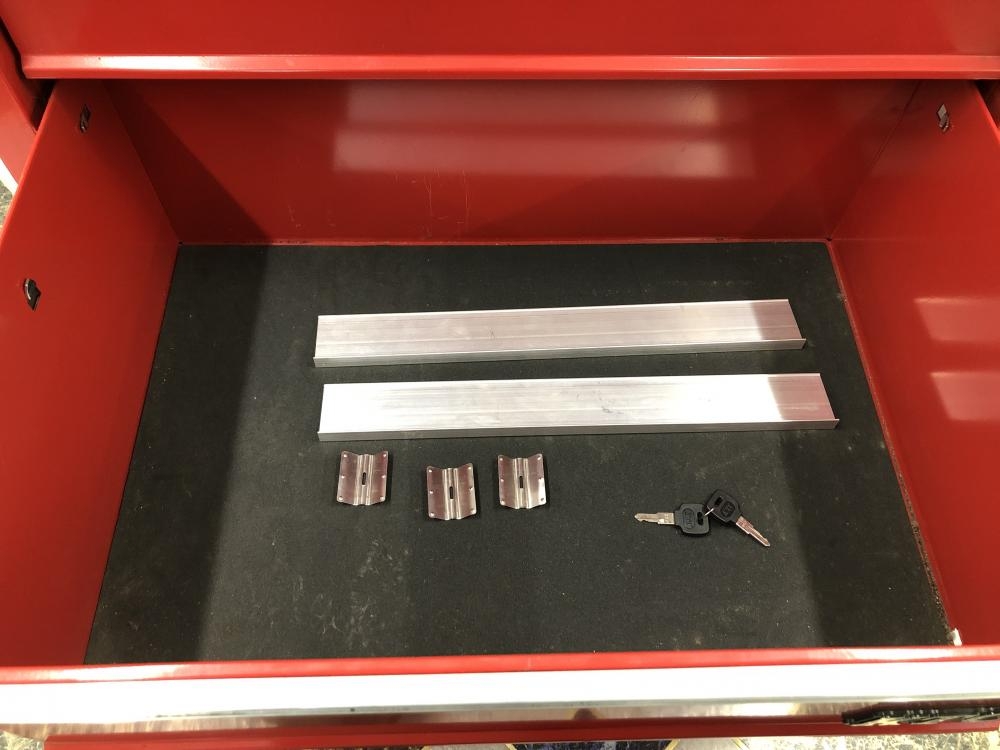 KTC ローラーキャビネット5段5引き出し 赤 SKX3805の中古 中古C傷汚れ