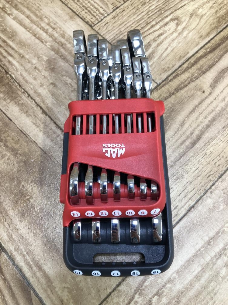 MACTOOLS フレックスギアレンチセット SRWM212PTBの中古 中古A(美品) 《東京・八王子》中古工具販売の専門店│ ツールオフ八王子店  ｜中古工具販売のツールオフ